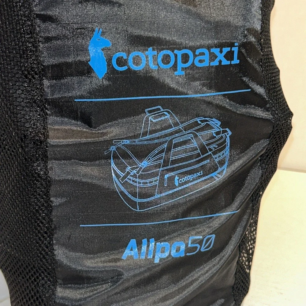 Cotopaxi Allpa 50 Duffel‎ Bag Black New With Tags